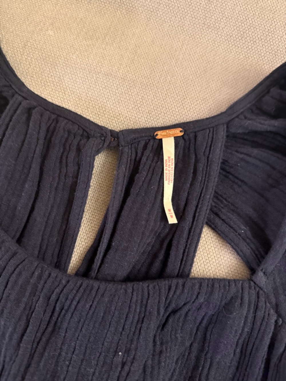 Free People Clea Mini Dress Black - Picture 8 of 11